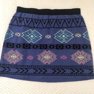 Geometric Pattern Skirt